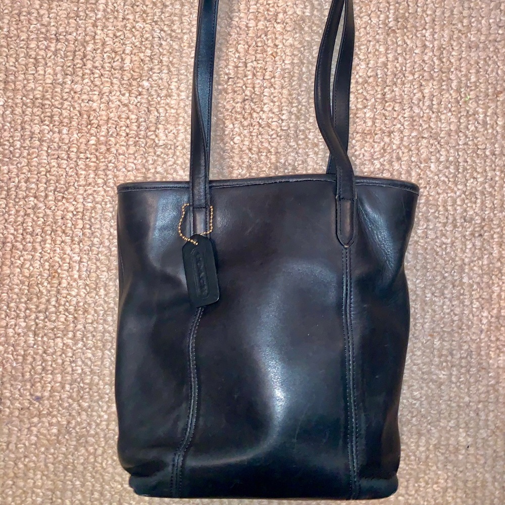 Coach Leather Shoulder Bag